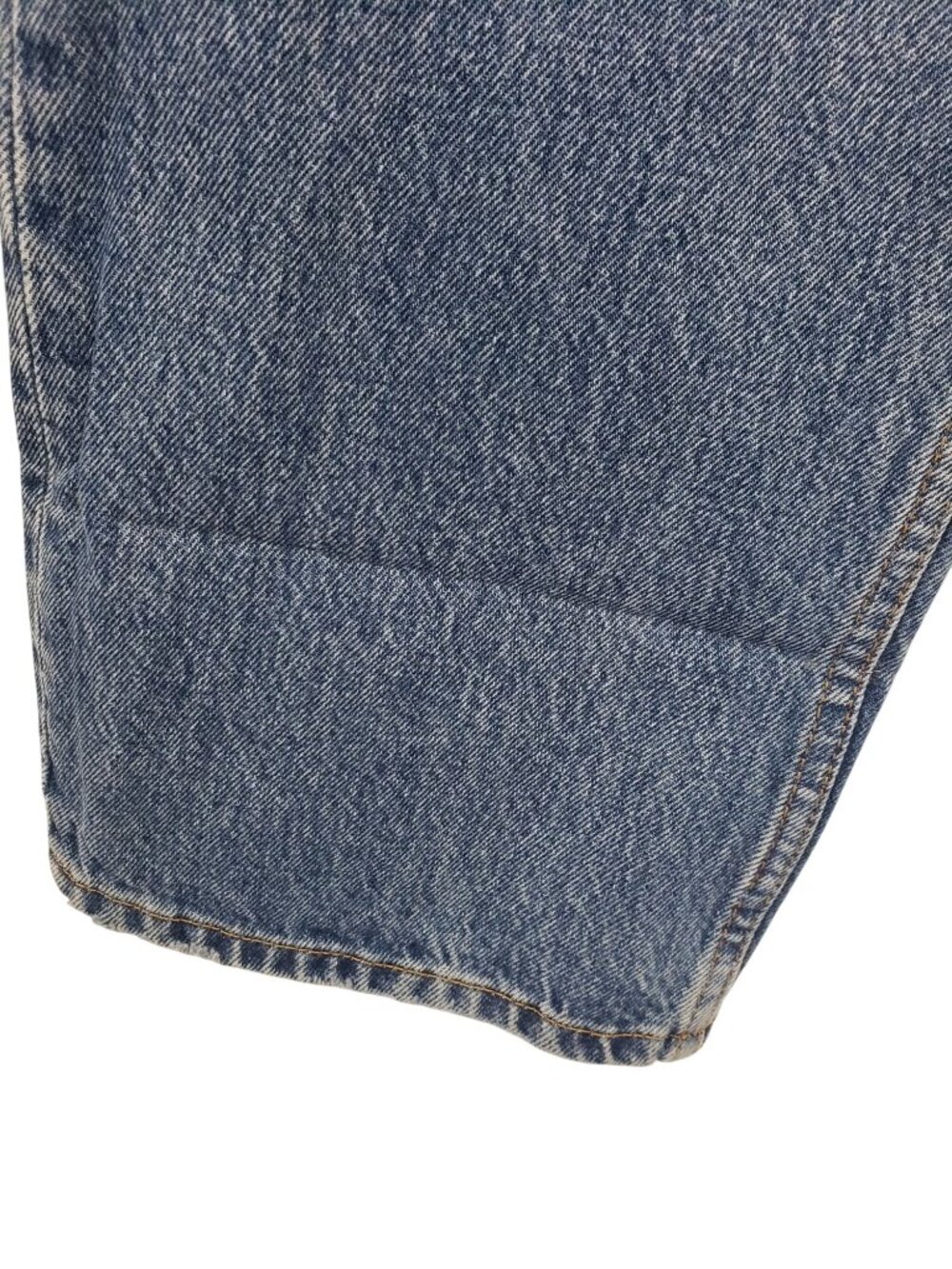 Anine Bing Kat Blue Jeans 28 Aqua Blue Straight Leg Jeans - Picture 12 of 15